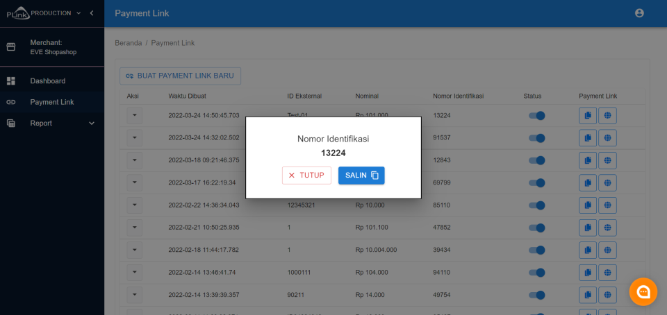 Payment Link – Prismalink Documentation