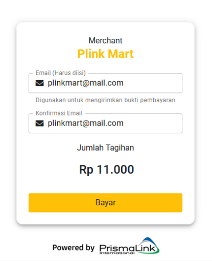 Payment Link – Prismalink Documentation